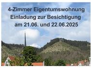 Besichtigung am 21./22.06.2025! Sonnig gelegene 4-Zimmer Eigentumswohnung, Bezug noch im Sommer 2025! - Jena