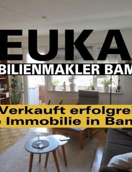 BAMBERG-OST-TROPPAUPL.: 2-ZIMMER-WOHNUNG(=HOCHHAUS)+MODERNISIERTEN BAD+FENSTER+BALKON 135.000,-EURO - Bamberg