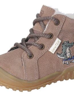PEPINO by RICOSTA Dusty WMS: weit Lauflernschuh Babystiefel, Winterschuh, Schnürstiefel mit wärmender Schurwolle