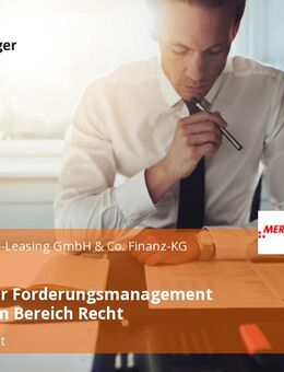 Teamleiter Forderungsmanagement (m/w/d) Im Bereich Recht - Schweinfurt