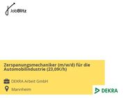 Zerspanungsmechaniker (m/w/d) für die Automobilindustrie (23,09/h) - Mannheim