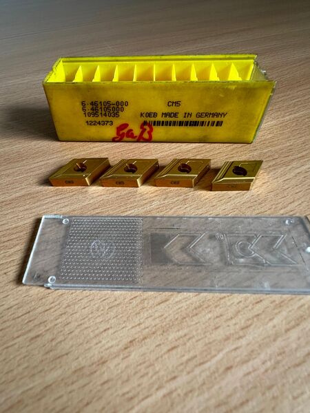 4x Kennametal ✅Wendeschneidplatten 🔄6.46105-000 CM5 Guss - Hamburg
