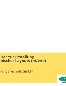 Sachbearbeiter zur Erstellung elektrotechnischer Layouts (m/w/d) - Ettlingen