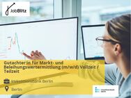 Gutachter:in für Markt- und Beleihungswertermittlung (m/w/d) Vollzeit / Teilzeit - Berlin