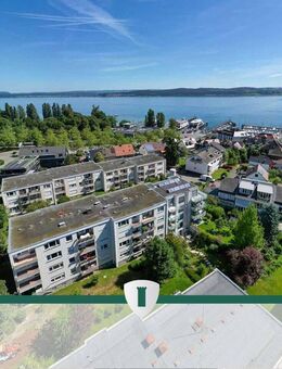Bezugsfreie 2,5-Zi.-Wohnung mit Balkon und Teilseeblick in Top-Lage in Staad nur ca. 180 m zum See - Konstanz