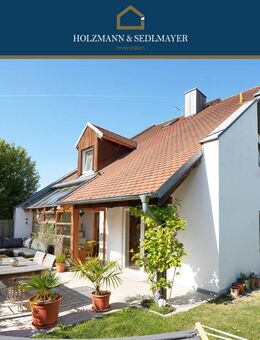 Zwischen Stadtleben und Naturidylle: Attraktive Doppelhaushälfte am nördlichen Stadtrand von Landshut - Landshut
