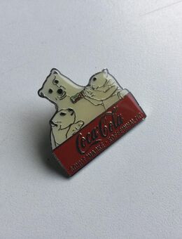Coca-Cola Polarbären Vintage Sammler Pin - Fulda