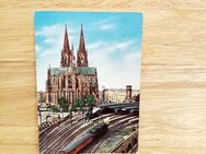 Ansichtskarte-Ak-231 -Köln am Rhein. Dom, Ostseite mit Bahnhof. - Nörvenich