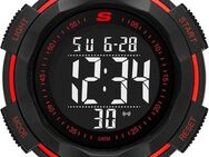 Skechers Chronograph RUHLAND SR1022, Quarzuhr, Armbanduhr, Herren, digital, Polyurethanband, Stoppfunktion