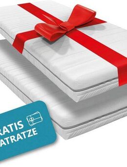 Komfortschaummatratze 2 für 1, Beco, 21 cm hoch, inkl. 1 Gratis-Matratze, mit zwei unterschiedliche festen Liegeseiten