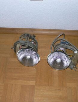 Spot-Lampen mit Klemmvorrichtung, 1 x 100W, 1 x 150W - Düsseldorf