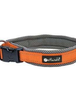 Petlando Outdoor Halsband, orange - Größe M: 45 - 50 cm Halsumfang, 40 mm breit