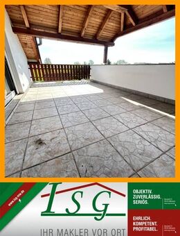 Traumwohnung in Topfseifersdorf - großer Balkon, Garten - Frisch renoviert im DG - Königshain-Wiederau