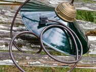 Alte Deckenlampe in British Racing Green/Vintagelook - Rastede