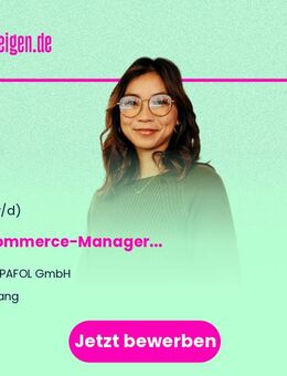 E-Commerce-Manager (m/w/d) - Wang