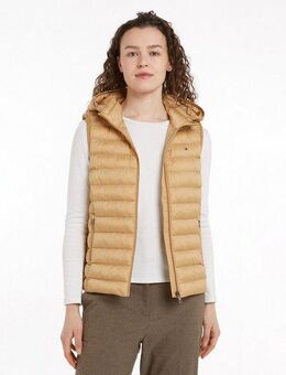 Tommy Hilfiger Steppweste LW PADDED GLOBAL STRIPE VEST (Global Serie TH WOMEN) mit Elastic-Band