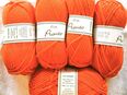 500g tolle dicke 20% Wolle Pronto von Rellana orange in 23747
