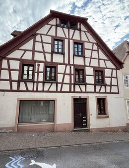 Charmantes Mehrfamilienhaus mit Stellplätzen in der Weinheimer Innenstadt - Weinheim