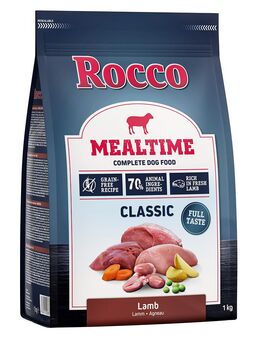 Rocco Mealtime - reich an frischem Lamm Sparpaket: 5 x 1 kg