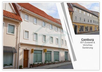 Wohn- und Geschäftshaus mit gesamt 279 m² Wohnfläche zuzüglich 180 m² Laden- Nutzfläche in Camburg