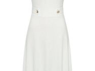 LASCANA Midikleid mit dekorativen Riegeln und goldenen Zierknöpfen, bügelfrei