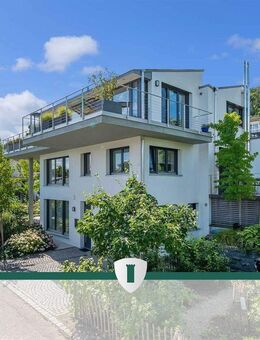 Stilvolles EFH in Top-Lage (Bj. 2019) mit Aufzug, 180° Seeblick, Einliegerwhg. & traumhaftem Garten - Bodman-Ludwigshafen