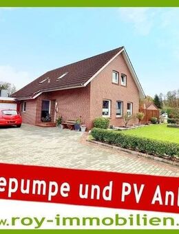 Einfamilienhaus (vorher OG mit Einliegerwohnung), auf aktuellstem Stand – mit Wärmepumpe, PV-Anlage und in Top Lage ! - Ostrhauderfehn