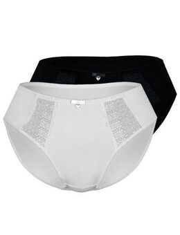 Sassa Slip Lovely Secret (2er Pack) mit Spitzeneinsatz
