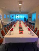 Tische Stühle Geschirr Besteck zu vermieten in 06842