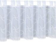Gerster Gardine Sabina, Schlaufen (1 St), transparent, Voile, Schlaufenpanneau bestickt