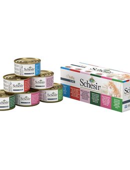 Sparpaket Schesir in Gelee 24 x 85 g - Mixpaket (6 Sorten)