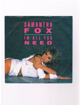 Samantha Fox-I´m All you need-Want you To want me-Vinyl-SL,1986 - Linnich