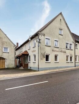 Wohngebäude mit Gastwirtschaft, Nebenhaus, Scheune und Potential in Wittelshofen - Wittelshofen