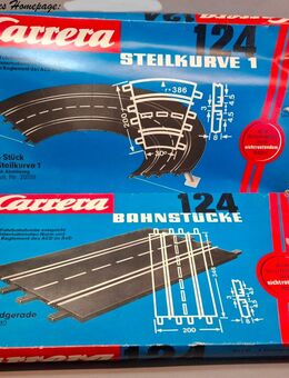 viele Gerade 20510 + Steilkurve 20551 Carrera 124 alt in OVP a.f. Exclusiv - Evolution - Digital - Nürnberg