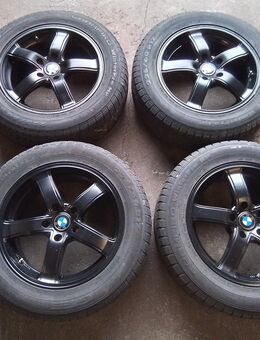 4 Alufelgen für BMW X3/X4 bj ca 2014 mit 225/60 R 17 Winterreifen 3F - Sprendlingen