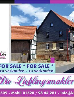 teilsaniert, mod.-bed. 3-Seiten-Restbauernhof | Langula - Mühlhausen (Thüringen)