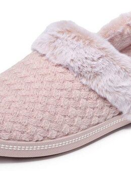 Skechers COZY CAMPFIRE Plüsch Hausschuhe Pantoffel, Slipper mit Warmfutter