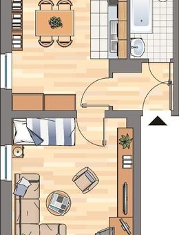 1-Zimmerwohnung in Herne Mitte - Herne