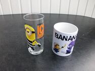 Minion Banana Becher Tasse Keramik Ich einfach unverbesserlich + Sammler-Glas McDonald's zus. 4,- - Flensburg