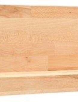 MCA living Wandboard Fenja Wandpaneel, Wandregal, Regal, Regal mit Boden, 1-tlg., Massivholz, Kernbuche, 1 Boden mit Blende, Breite 150 cm