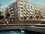 Provisionsfrei, Neubau, Erstbezug, 3-Zimmer Wohnung im 1.OG mit Loggia und Balkon im Zollhafen - Mainz