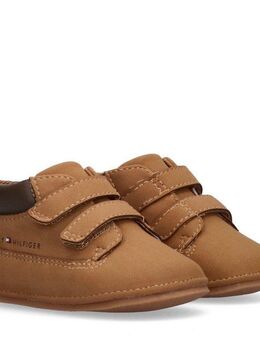 Tommy Hilfiger Krabbelschuh Babyschuh, Klettschuh mit Logoverzierung
