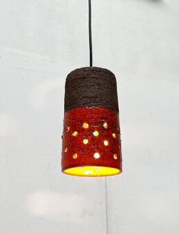 Mid Century Brutalist Danish Studio Pottery Pendant Lamp 60er - Hamburg Hamburg-Nord