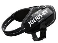 JULIUS-K9 IDC®-Powergeschirr - schwarz - Größe 2XS: Brustumfang 33 - 45 cm