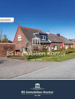 Renovierungsbedürftiges Einfamilienhaus mit Garage, Terrasse und Gartenanlage in ruhiger Lage! - Hinte