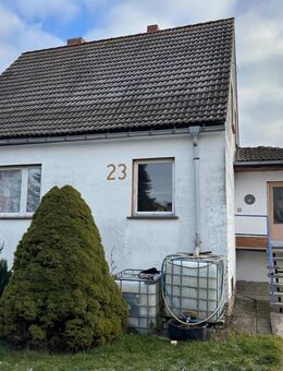 Einfam. Haus mit Doppelgarage und Garten in Rathmannsdorf - Staßfurt