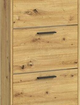 HBZ Schuhkommode Sam Schuhkipper, Schuhschrank BxHxT 59x169x17 cm (1 St), mit 5 Klappen