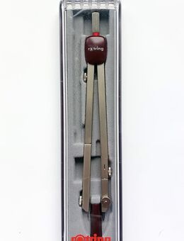 Rotring Zirkelkasten R 53111 Zirkel mit 2 Ersatzminen in OVP neu - Hamburg Hamburg-Nord