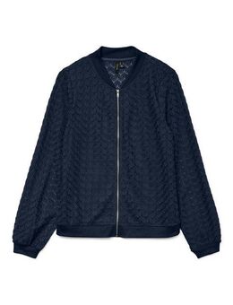 Vero Moda Bomberjacke VMBECCA LS BOMBER LACE TOP JRS