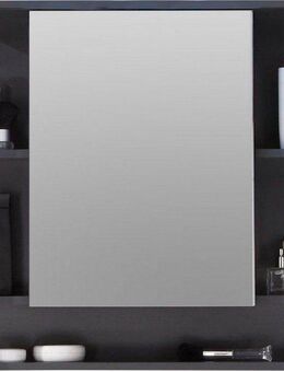 welltime Spiegelschrank Tias (1-St) Spiegel, B/H/T: ca. 72 / 76 / 20 cm, dunkelgrau, ohne Beleuchtung